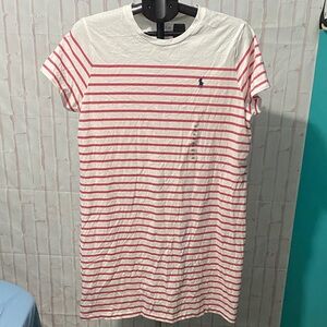 Polo Ralph Lauren NWT Women’s short sleeve Striped T-Shirt Dress size XL